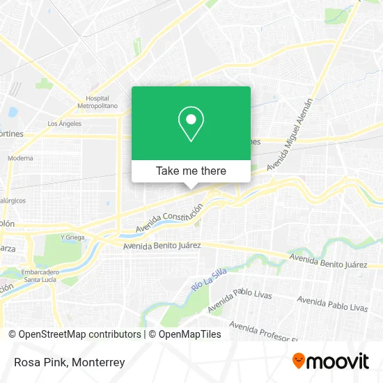 Rosa Pink map