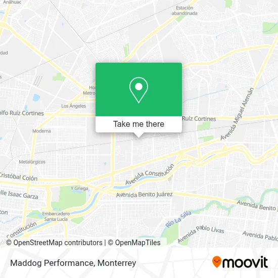 Maddog Performance map