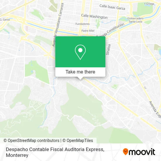Despacho Contable Fiscal Auditoria Express map
