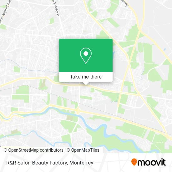 R&R Salon Beauty Factory map
