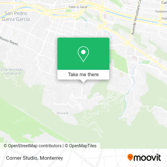 Corner Studio map