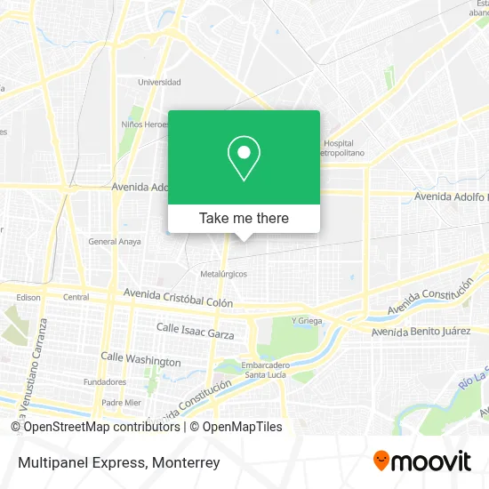 Multipanel Express map