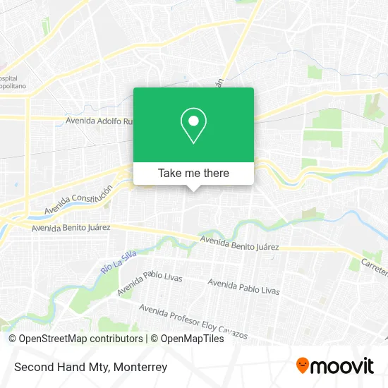 Second Hand Mty map