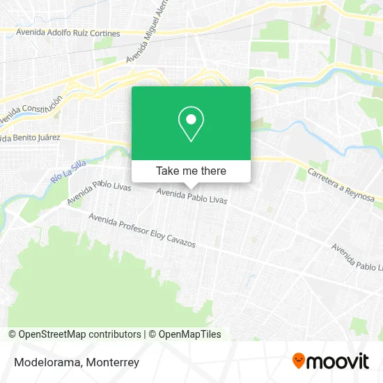 Modelorama map