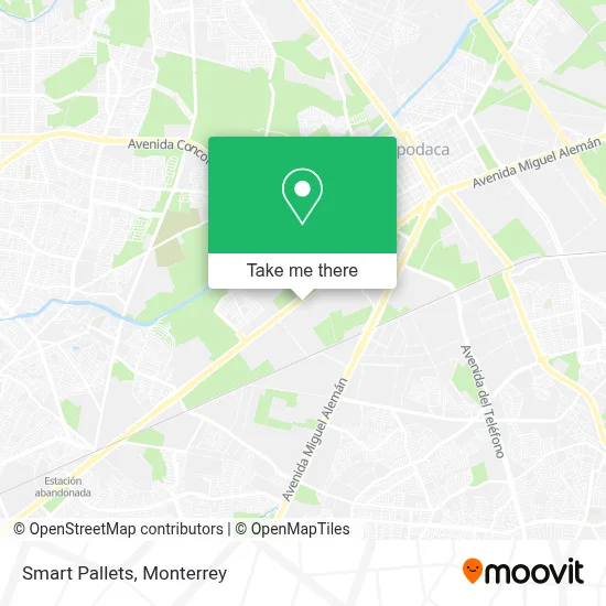 Smart Pallets map