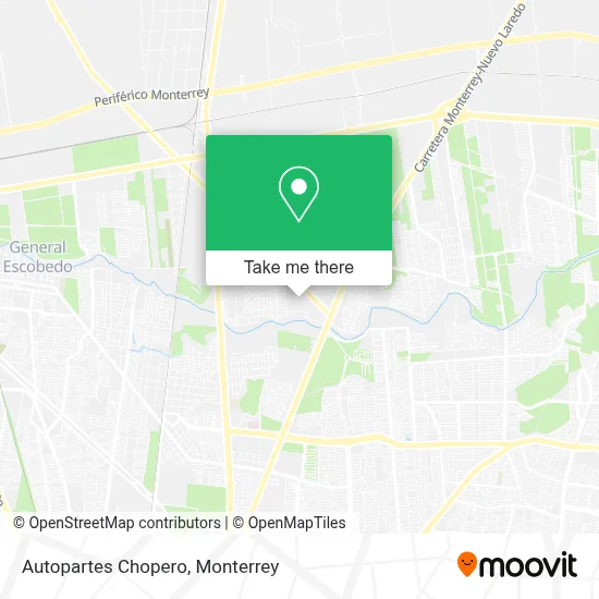 Autopartes Chopero map