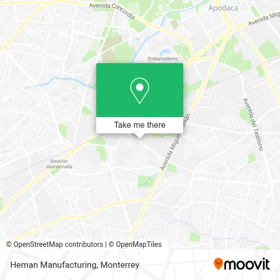 Heman Manufacturing map