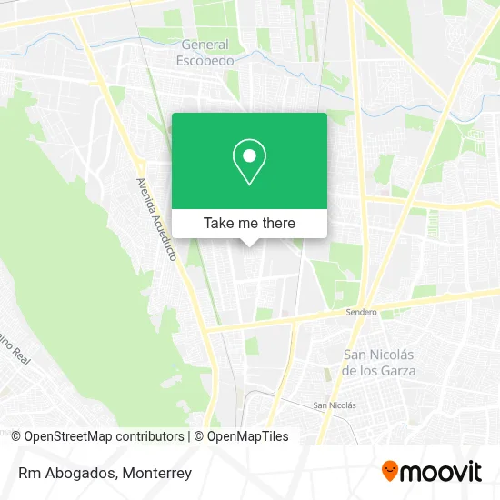 Rm Abogados map
