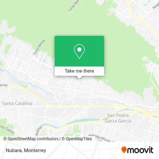 Nubara map