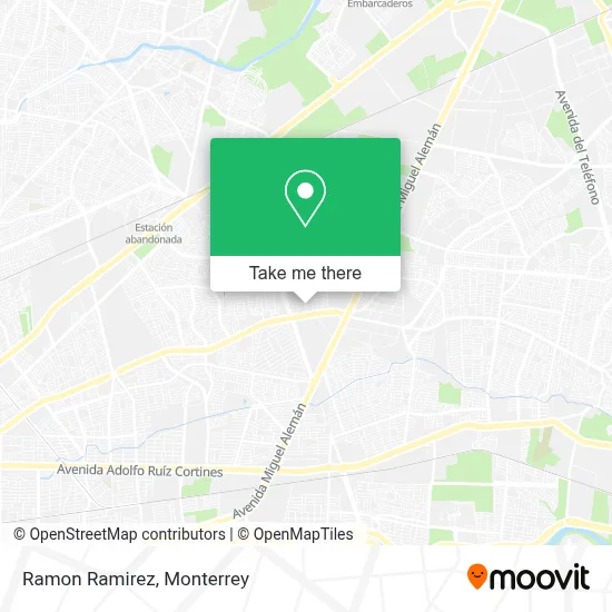 Ramon Ramirez map