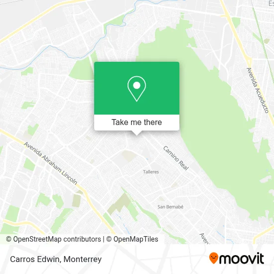 Carros Edwin map