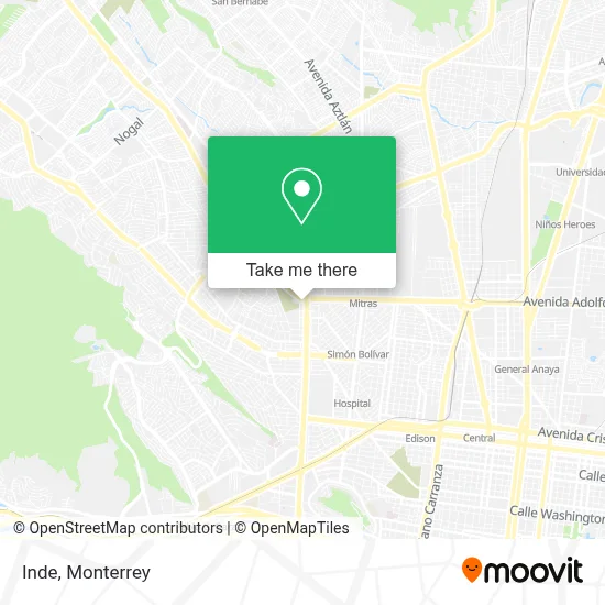 Inde map