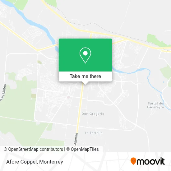 Afore Coppel map
