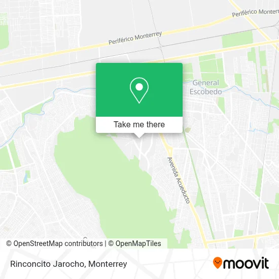 Rinconcito Jarocho map