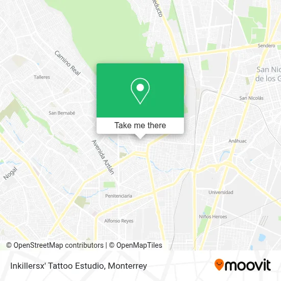 Inkillersx' Tattoo Estudio map