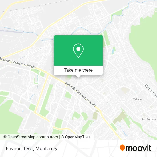 Environ Tech map