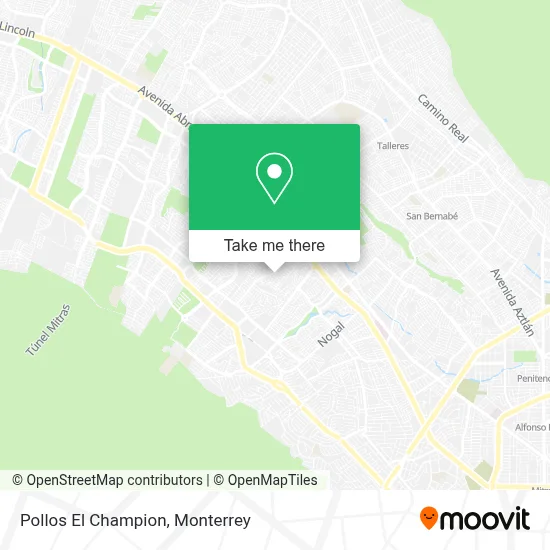 Pollos El Champion map