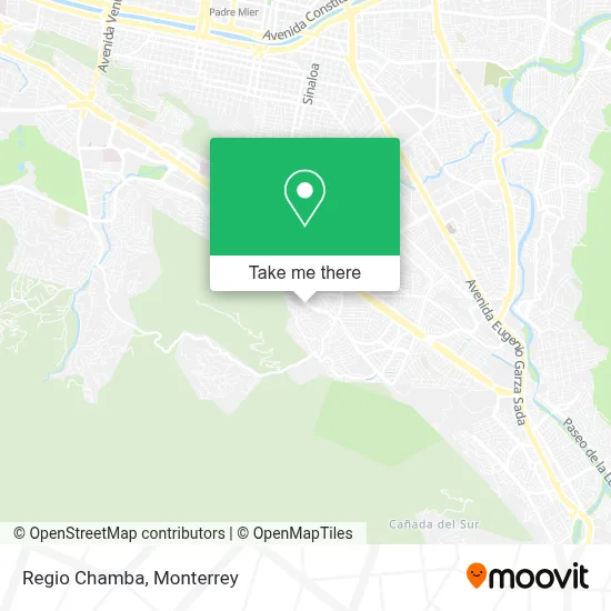 Regio Chamba map