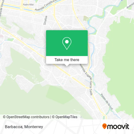 Barbacoa map