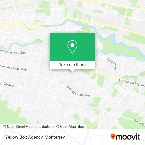 Yellow Box Agency map