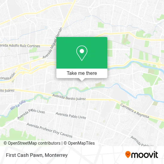 First Cash Pawn map