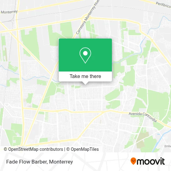 Fade Flow Barber map