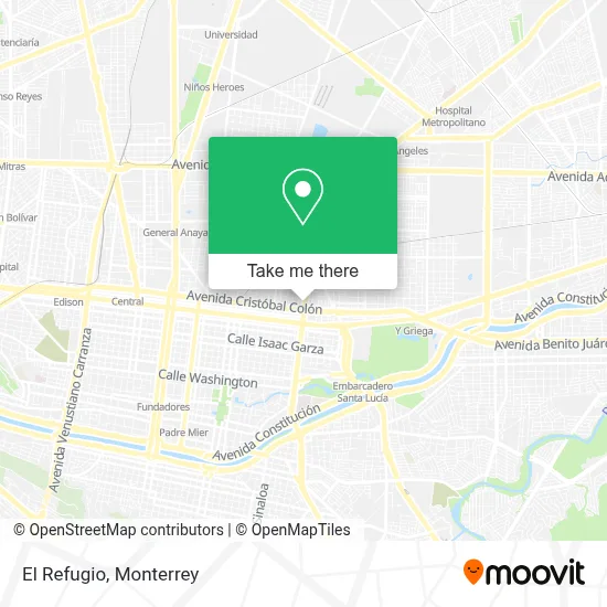 El Refugio map