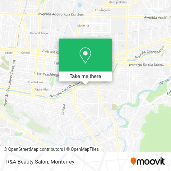 R&A Beauty Salon map