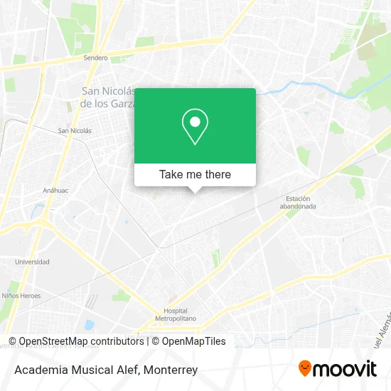 Academia Musical Alef map