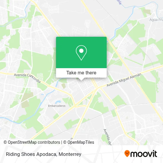 Riding Shoes Apodaca map