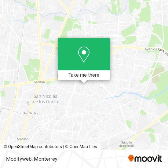 Modifyweb map