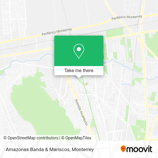 Amazonas Banda & Mariscos map