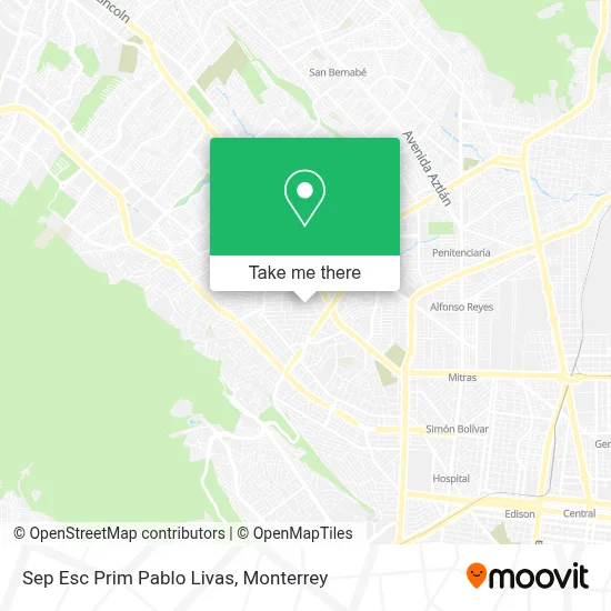 Sep Esc Prim Pablo Livas map