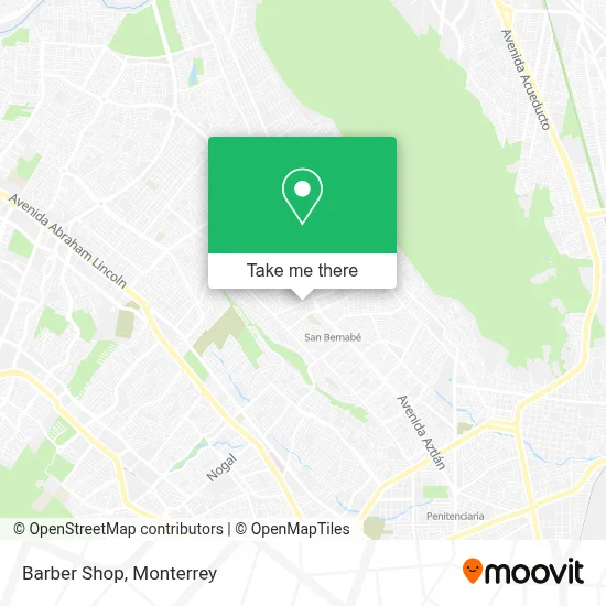 Barber Shop map