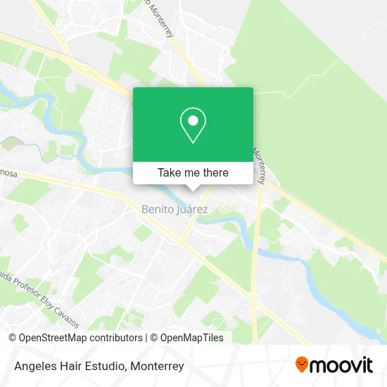 Angeles Hair Estudio map