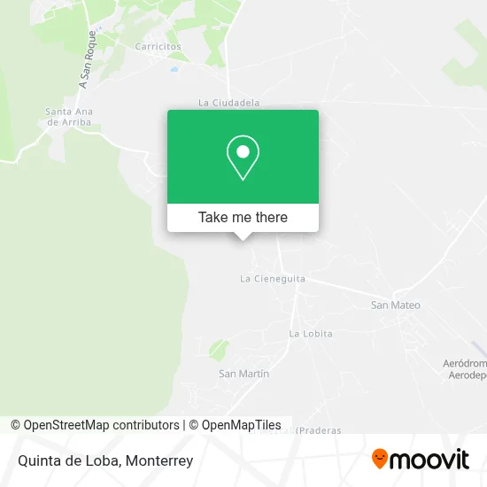 Quinta de Loba map