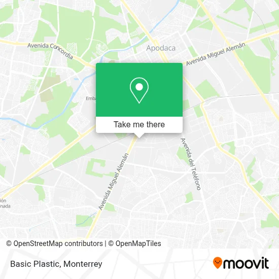 Basic Plastic map
