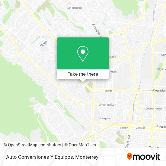 Auto Conversiones Y Equipos map