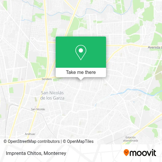 Imprenta Chitos map