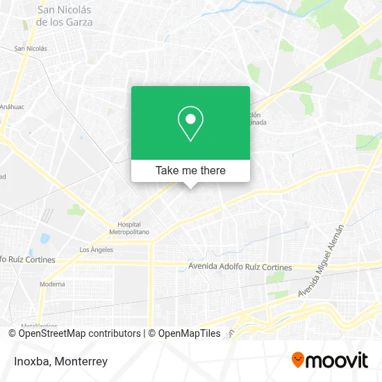 Inoxba map