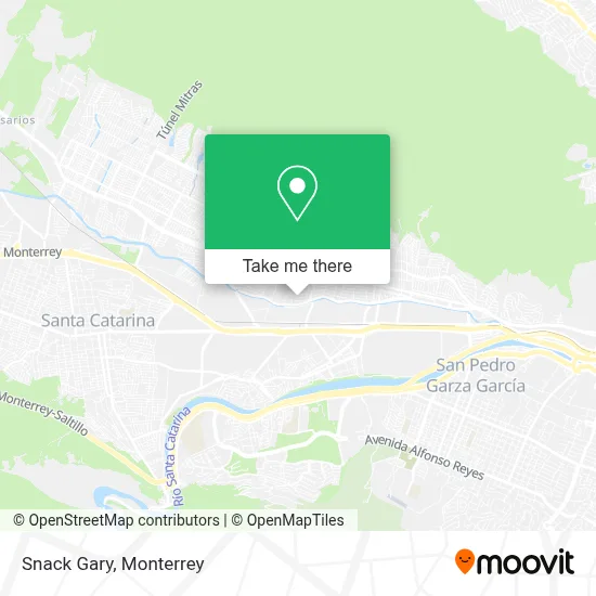 Snack Gary map