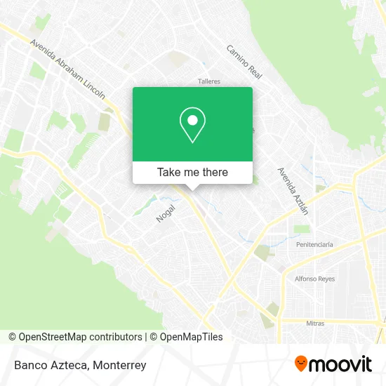 Banco Azteca map