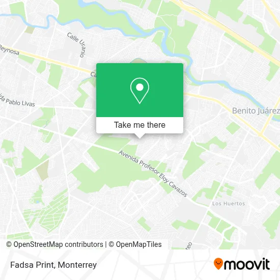 Fadsa Print map
