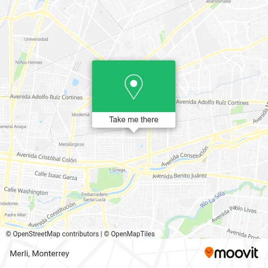 Merli map