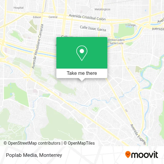Poplab Media map