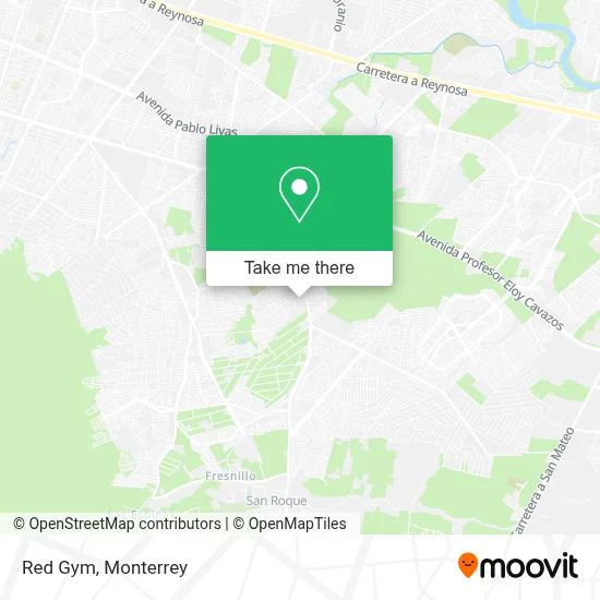 Red Gym map
