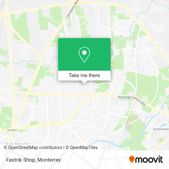Fastrik Shop map