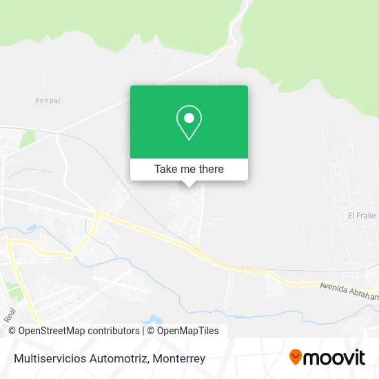 Multiservicios Automotriz map