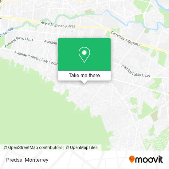 Predsa map