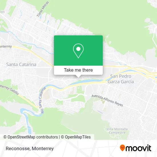 Reconosse map